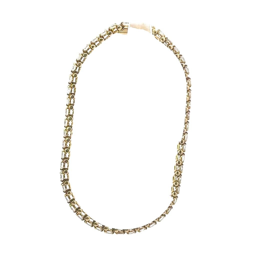 Cartier Bracelet tennis en diamants 18 carats des années 1980 Unisexe en vente