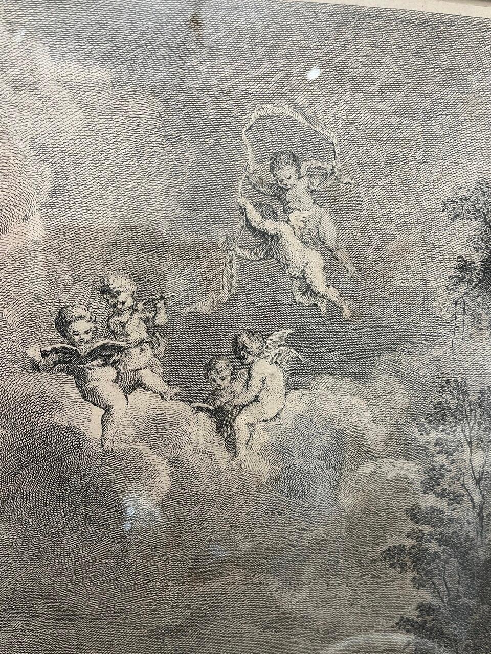 French 18t Century Engraving 