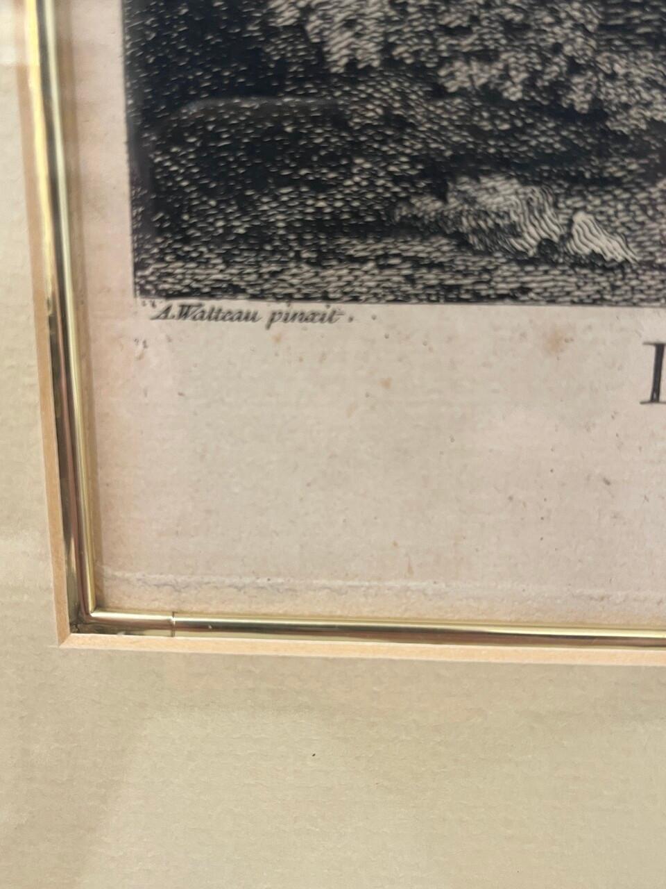 Etched 18t Century Engraving 