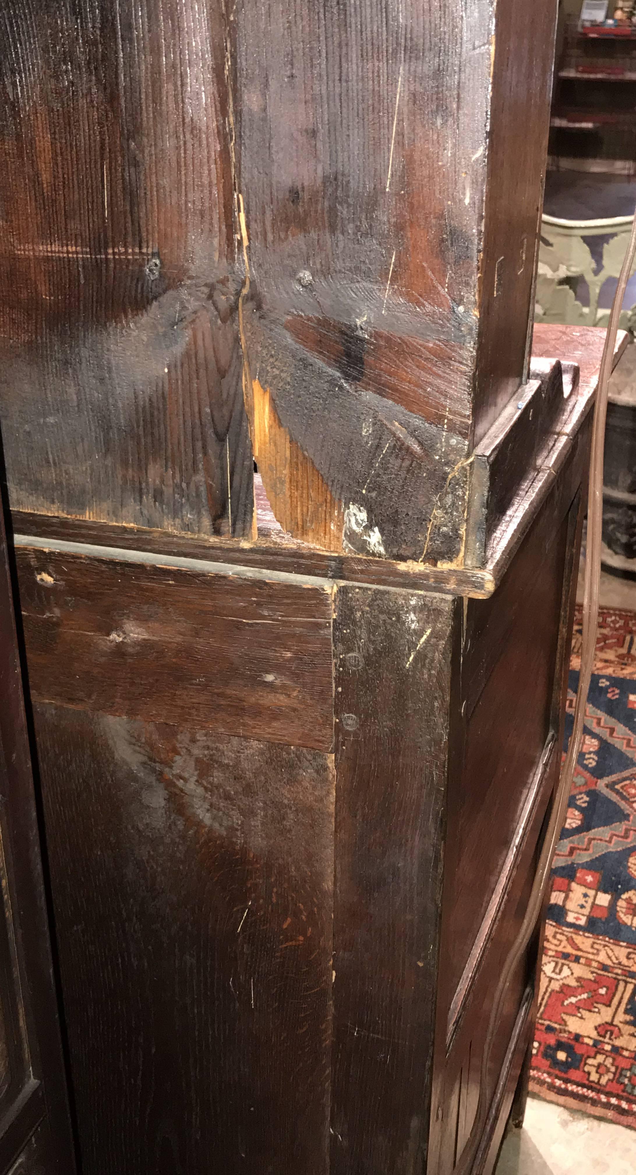 18th-19th Century George III Welsh Two-Part Dresser or Cupboard in Oak 4
