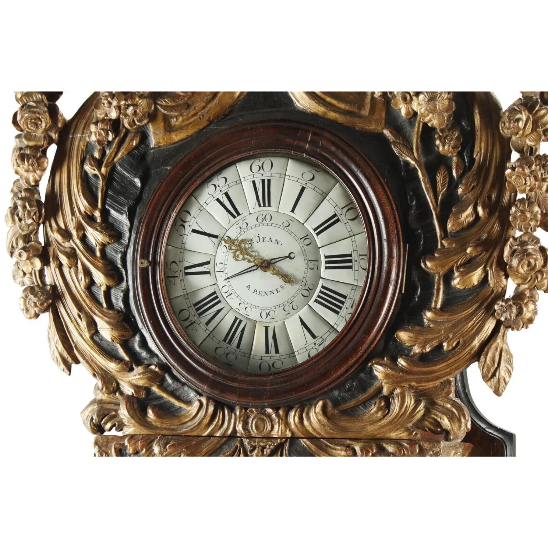 Stunning  18th / 19th C! Antique  French Provincial Style, Carved, 125 H, Longcase Clock!!

Antique Clock, Longcase, French Provincial, Style, Carved, 125 inches H, 18th / 19th C, 1700's to 1800's

Stunning French Provincial style longcase clock,