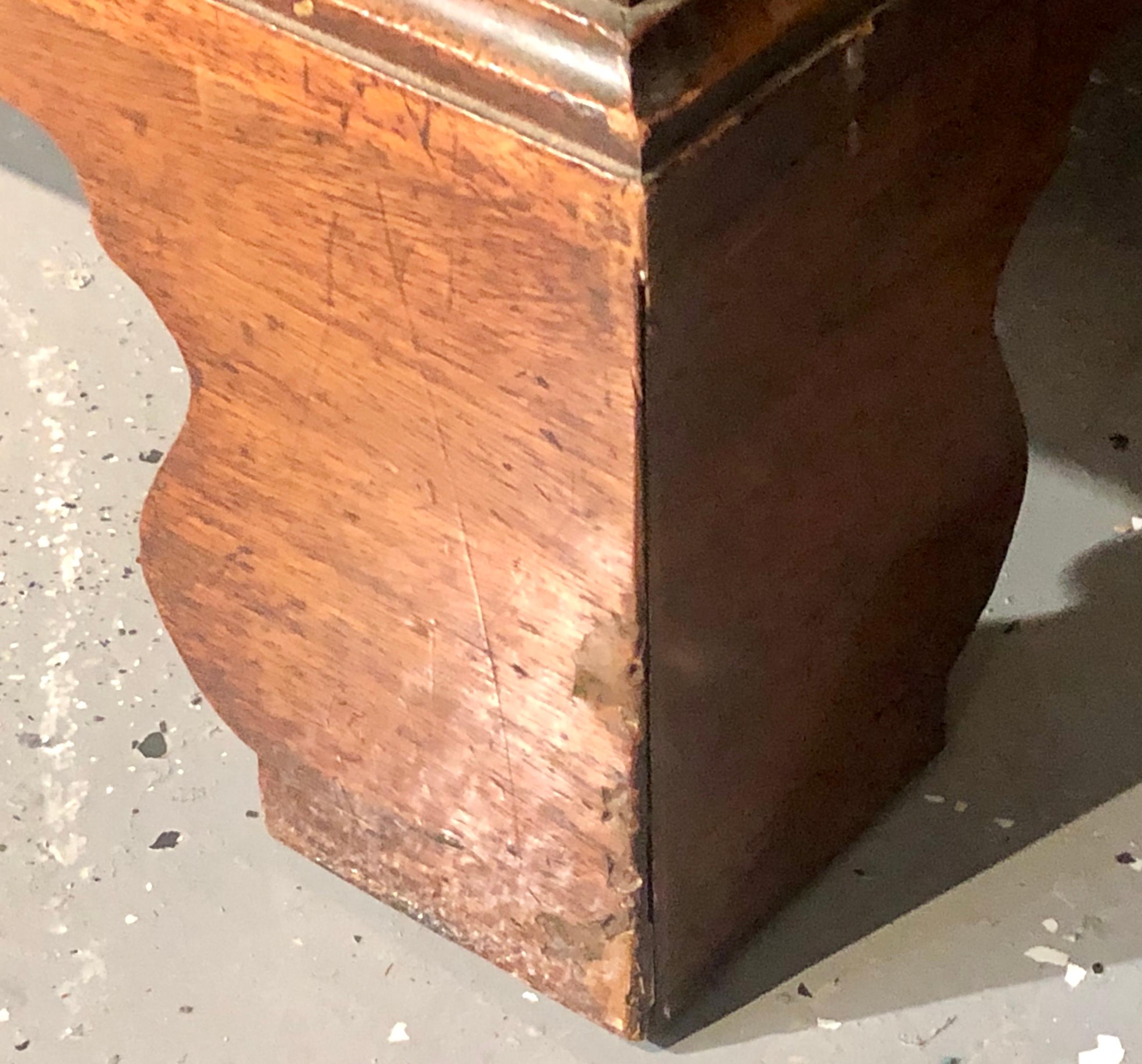 18th-19th Century Gerogian Style English Chest on Chest Dresser, Mahogany 6