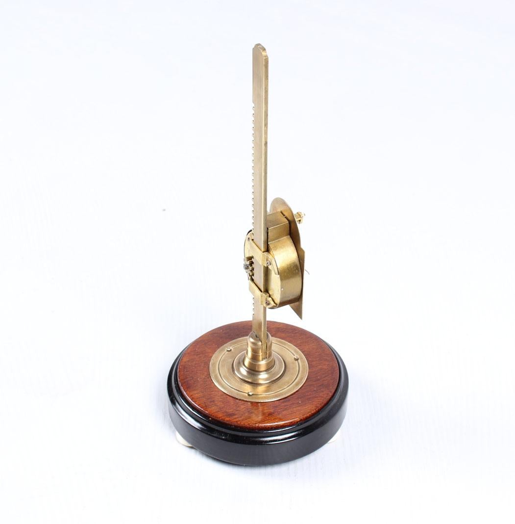 18th-19th Century Antique Saw Clock, Southern Germany In Good Condition In Greven, DE