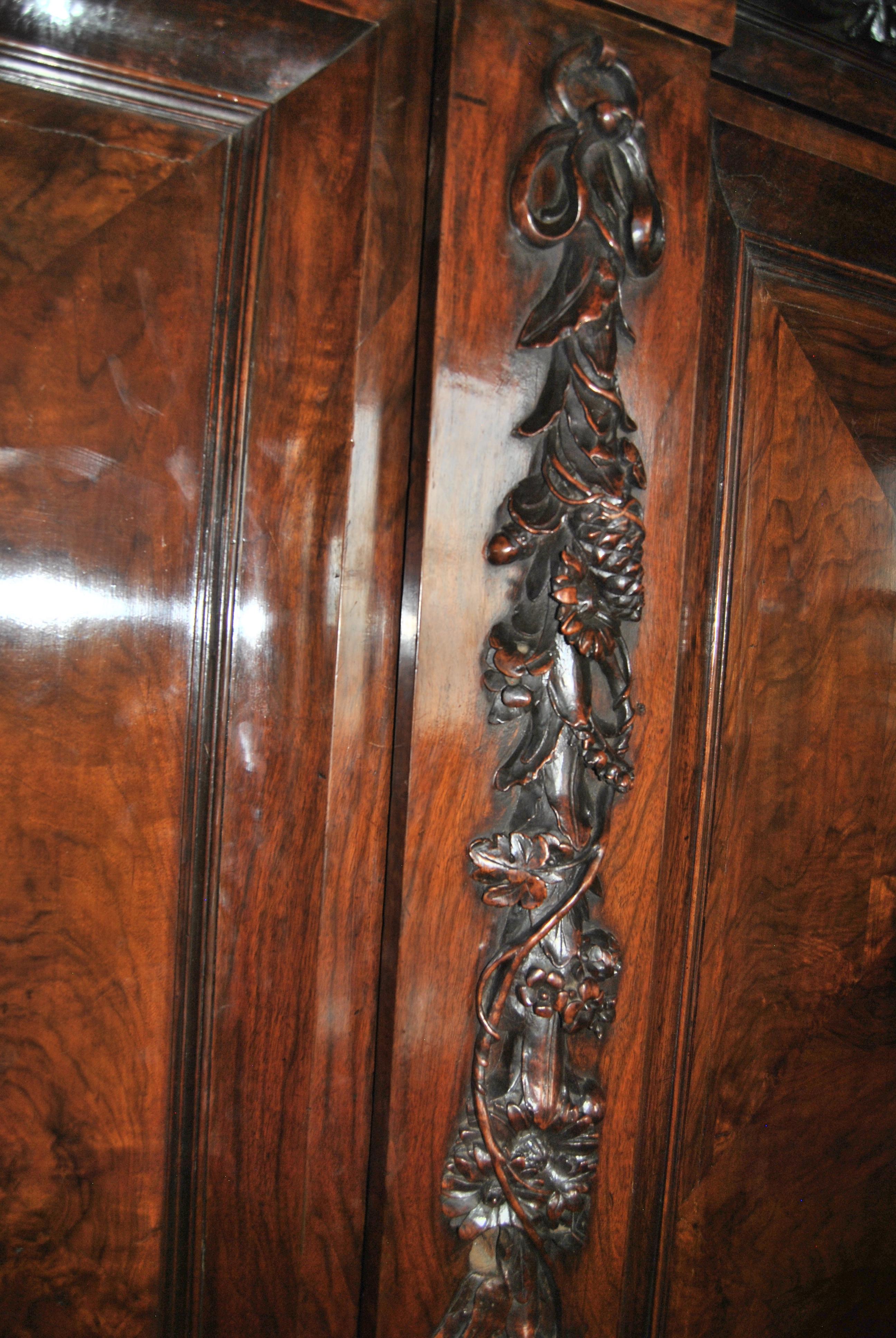 18th-19th Century Carved French Country Armoire 6