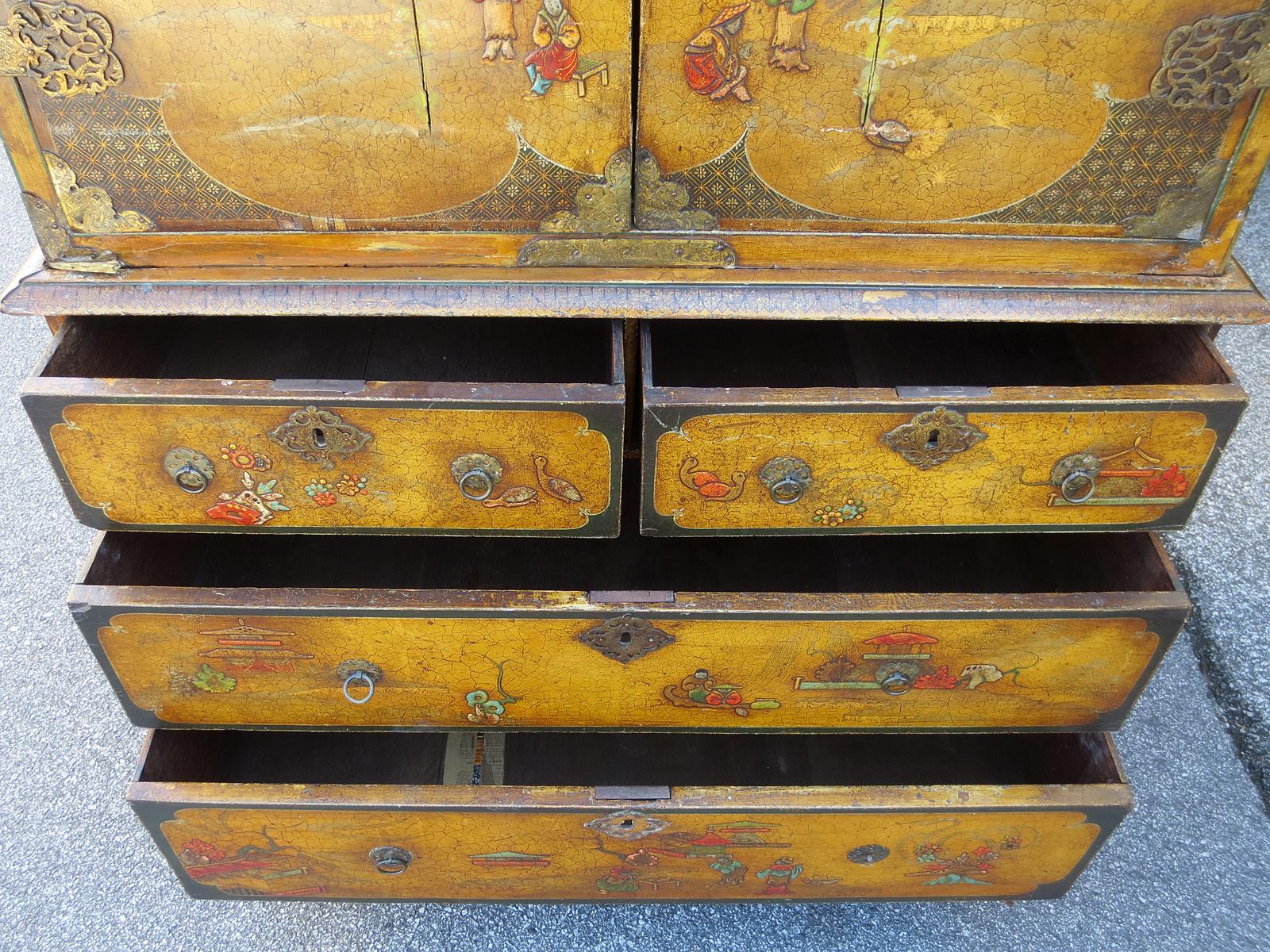 18th-19th Century Chinoiserie Cabinet 6