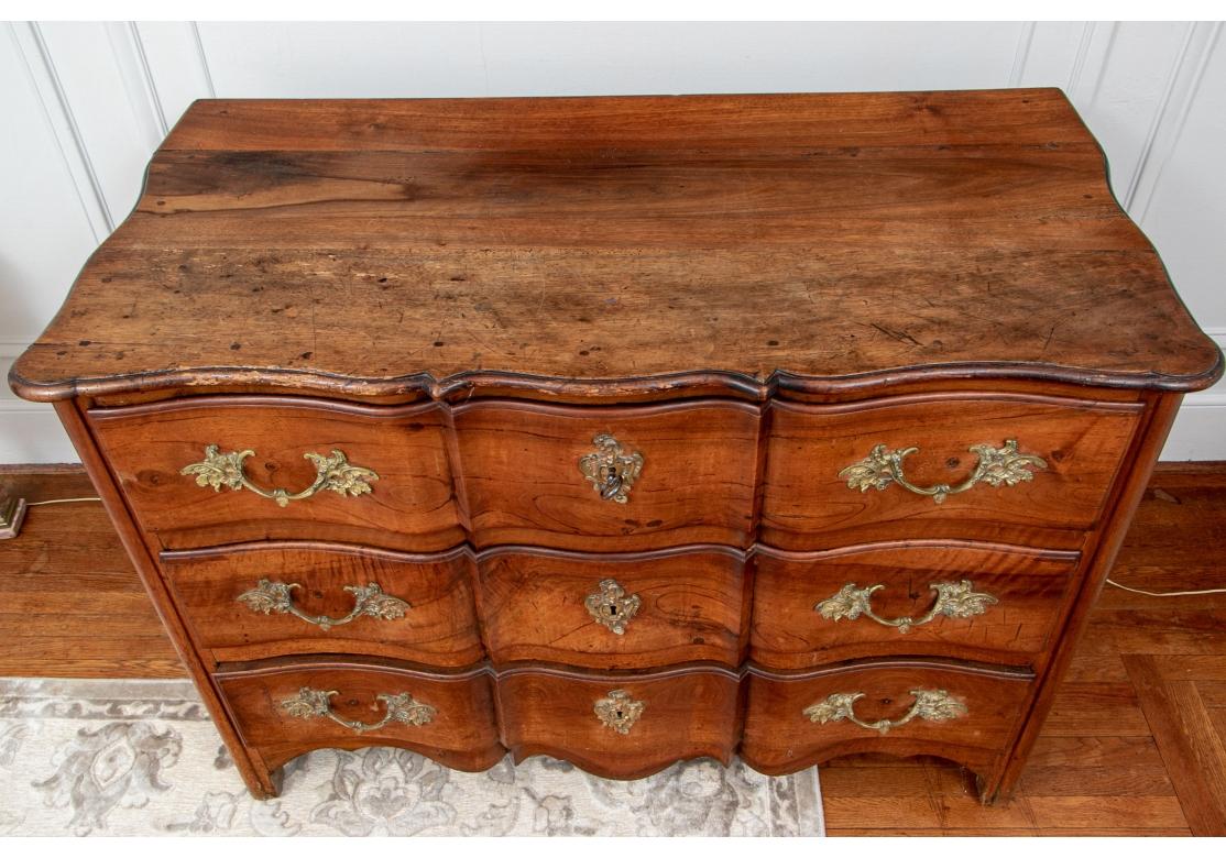 Wood 18th/19th Century Country French Chest with Paris Label For Sale