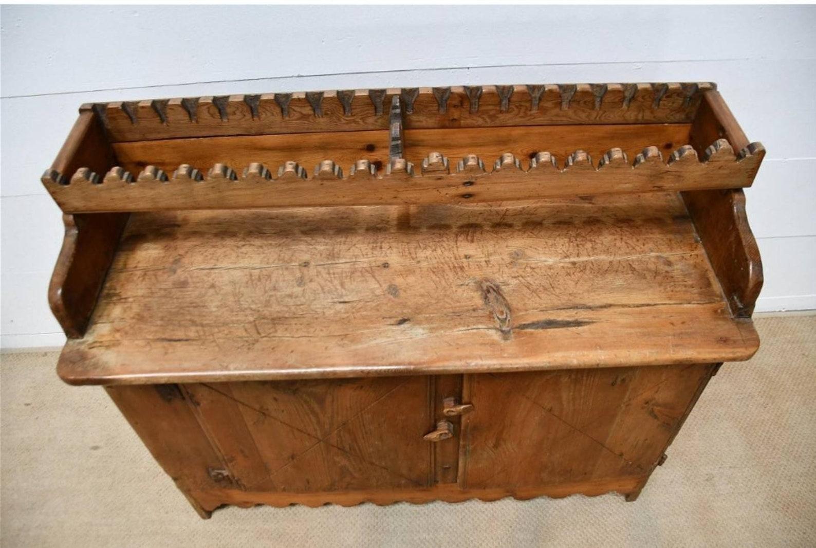 18th/19th Century Country French Farmhouse Pine Vaisselier 2