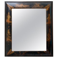 18th-19th Century Dutch Chinoiserie Mirror
