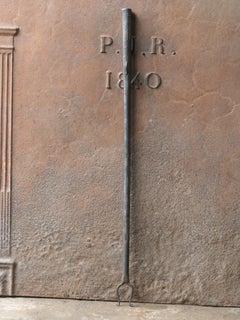 18th-19th Century Dutch Fireplace Blow Poke