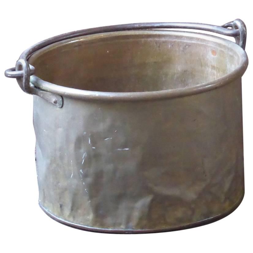 18th-19th Century Dutch Log Holder or Log Basket