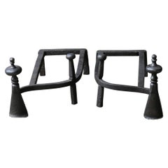 18th-19th Century Dutch Neoclassical Fireplace Grate or Fire Grate