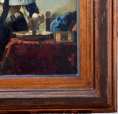 18th/19th Century Dutch Painting in Oil on Canvas after Johannes Vermeer