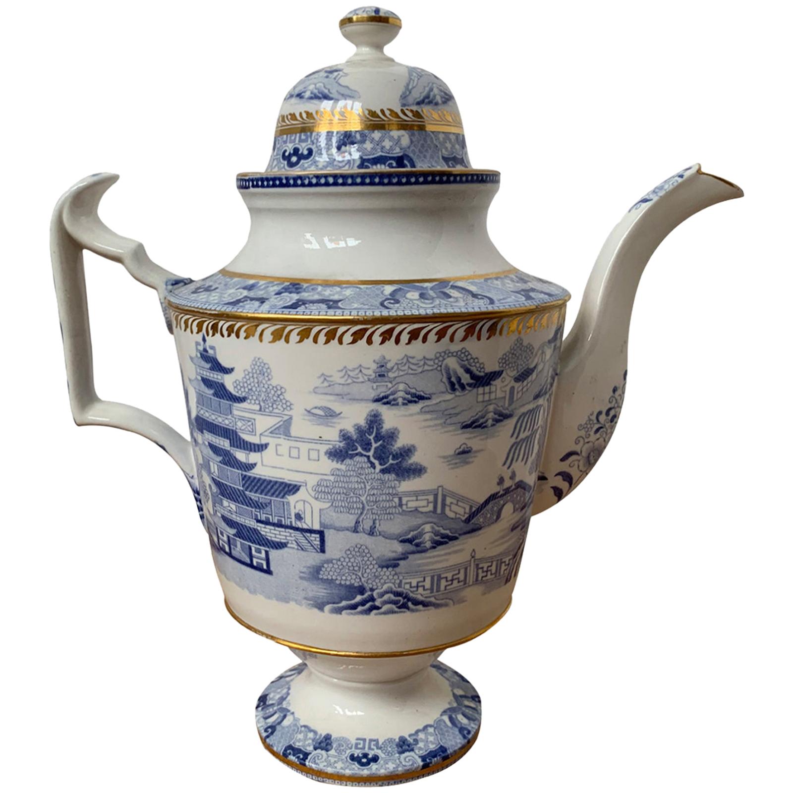 8 AVAILABLE EARLY 19TH CENTURY COALPORT GILDED COBALT BLUE ELEGANT TEA CUP 