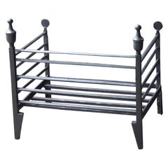 18th-19th Century English Georgian Fireplace Grate or Fire Grate