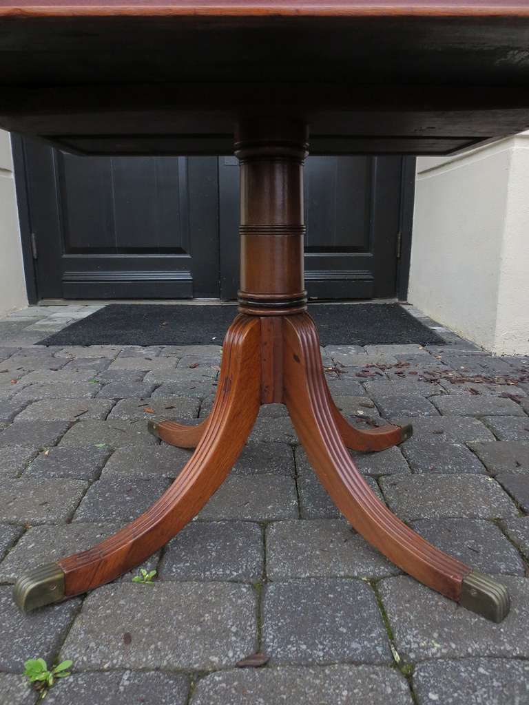 18th-19th Century English Mahogany Architect's Table Converted to Game Table 2