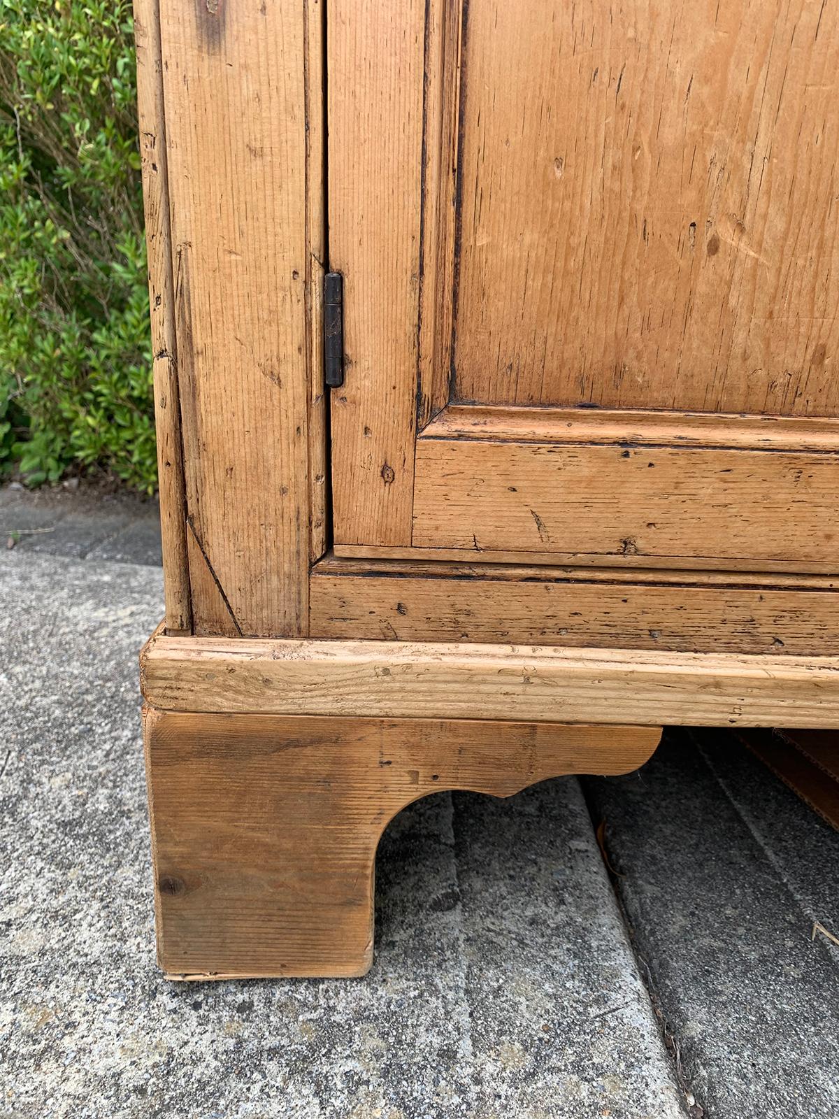18.-19. Jahrhundert Englisch Scrubbed Pine Dresser Base 9