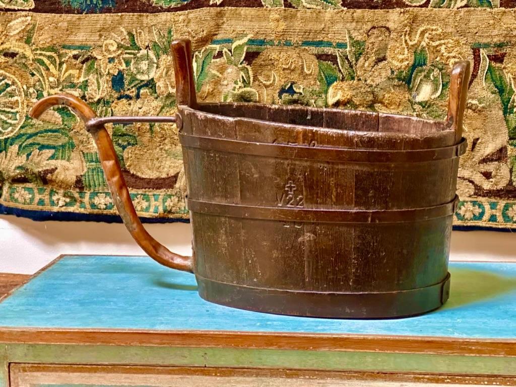 18th-19th Century English Watering/Measuring Vessel In Good Condition For Sale In Charlottesville, VA