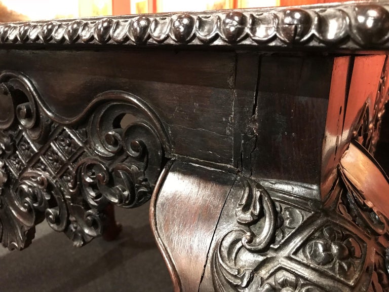 18th-19th Century Exceptionally Carved Portuguese Rococo Rosewood ...