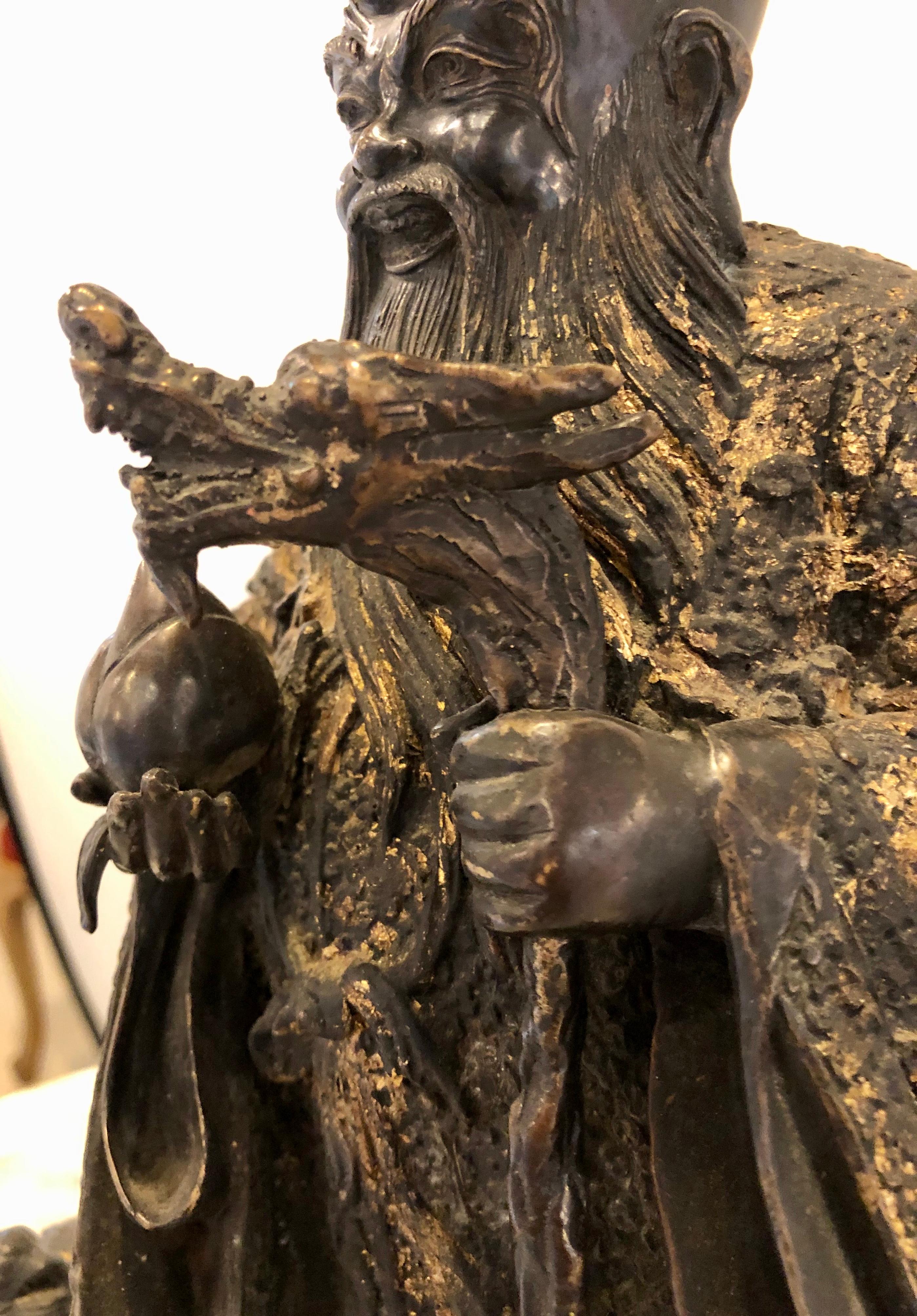 18th-19th Century Figure One of the Three Gods of Good Fortune 3