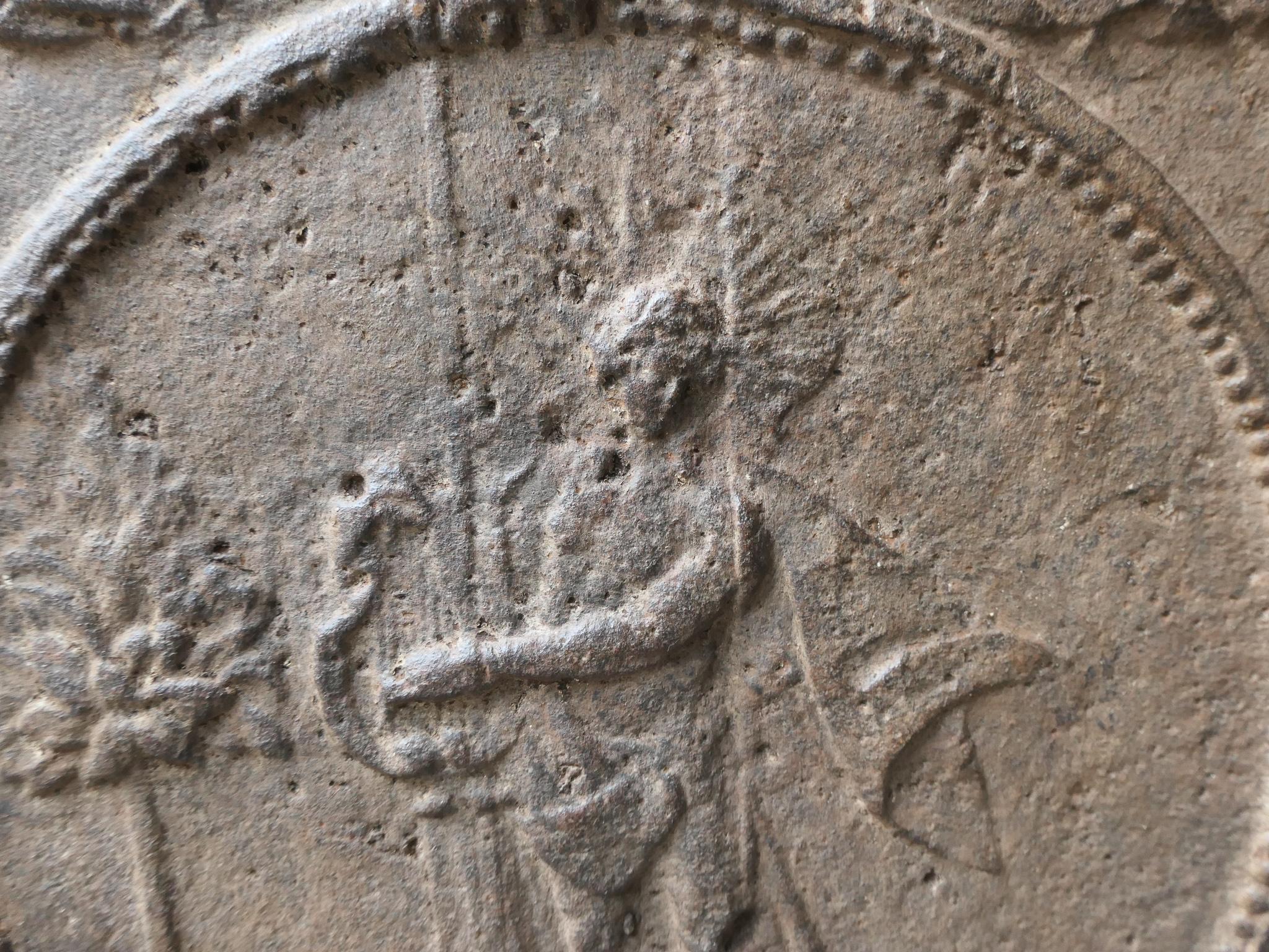 18th - 19th Century French 'Apollo with Lyre' Fireback 2
