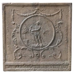 18th - 19th Century French 'Apollo with Lyre' Fireback