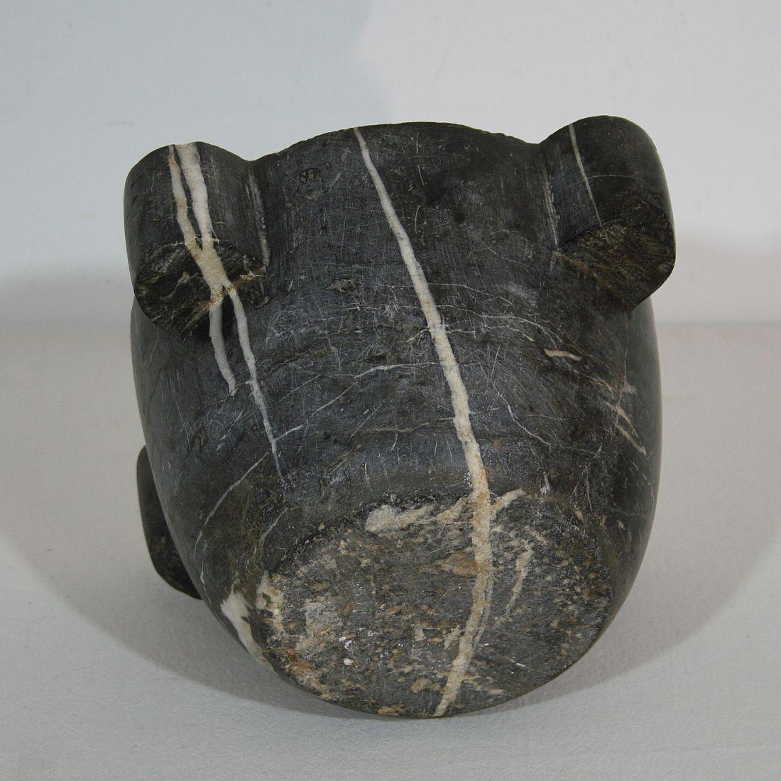 18th-19th Century, French Blue Stone Mortar 2