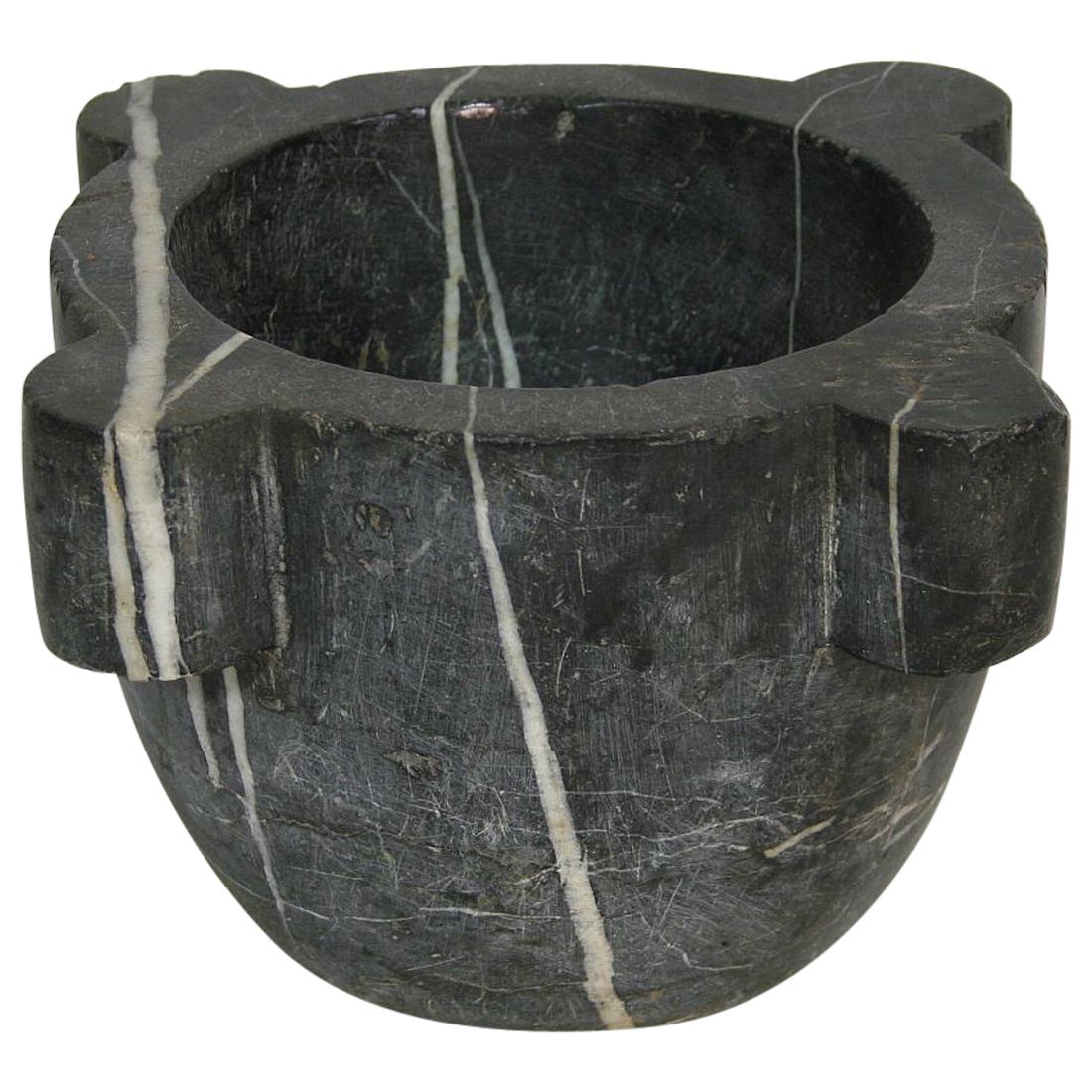 18th-19th Century, French Blue Stone Mortar