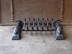 18th-19th Century French Fire Grate, Fireplace Grate