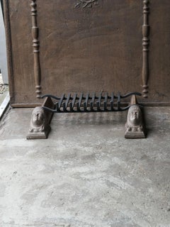 18th-19th Century French Fire Grate, Fireplace Grate