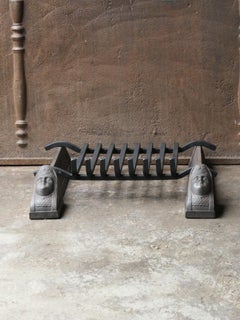 18th-19th Century French Fire Grate, Fireplace Grate