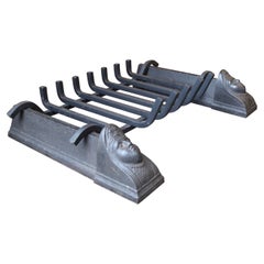 18th-19th Century French Fire Grate, Fireplace Grate