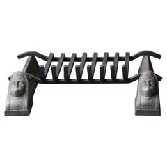 18th-19th Century French Fire Grate, Fireplace Grate