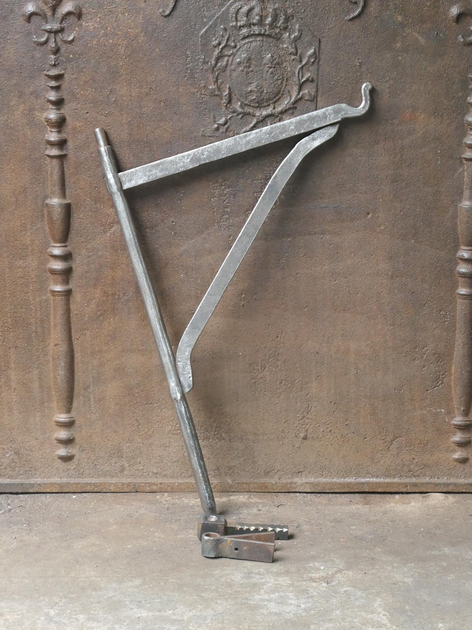 Louis XV Crane de cheminée française du 18e - 19e siècle en vente