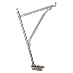 Crane de cheminée française du 18e - 19e siècle
