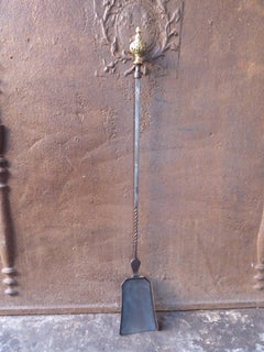 18th - 19th Century French Fireplace Shovel or Fire Shovel