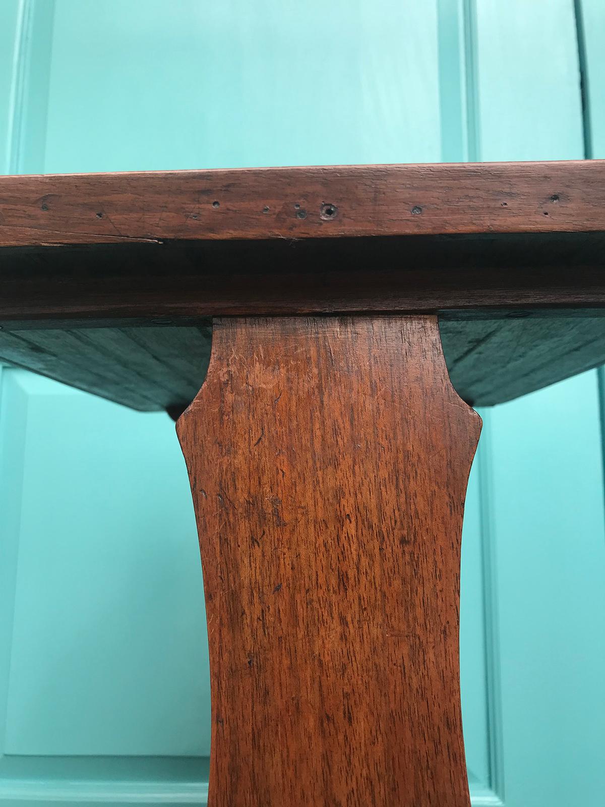 18th-19th Century French Fruitwood Side Table For Sale 8