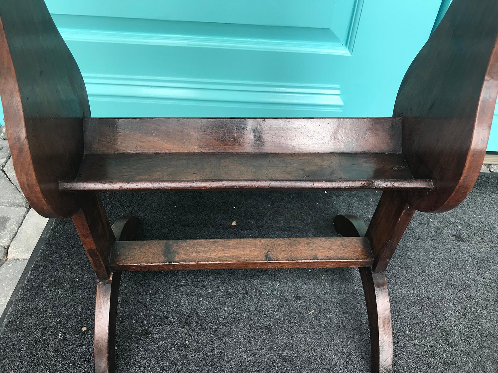 18th-19th Century French Fruitwood Side Table For Sale 4