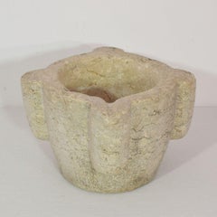 18th-19th Century, French Limestone Mortar