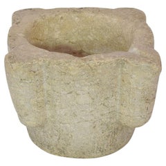 18th-19th Century, French Limestone Mortar