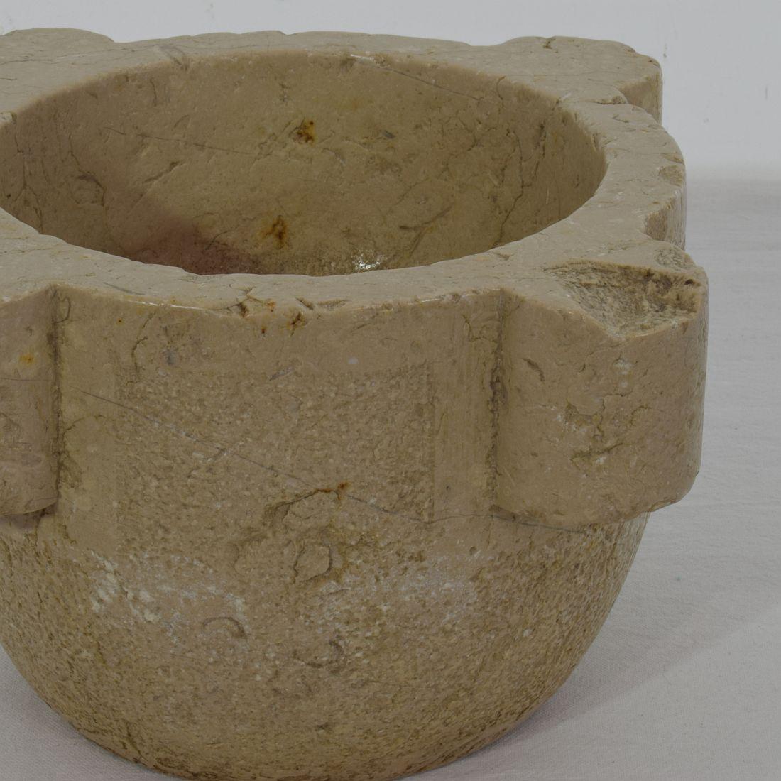 18th-19th Century, French Marble Mortar 2