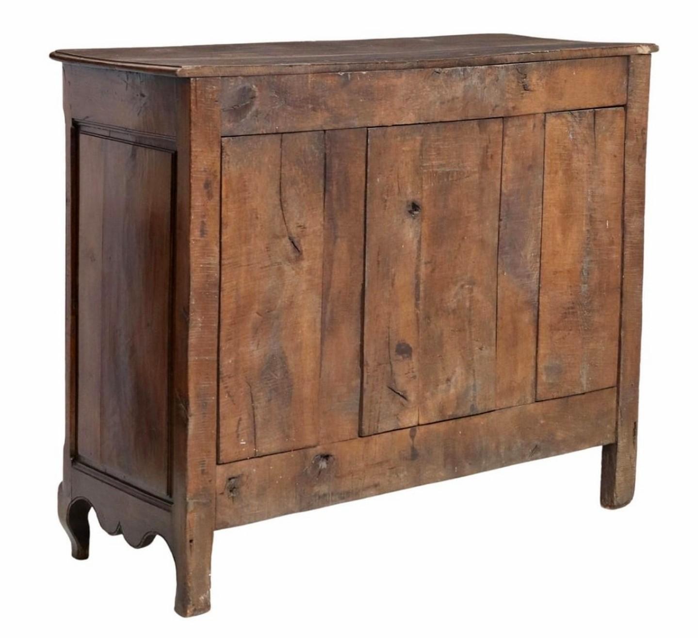 18th/19th Century French Provincial Oak Early Marquetry Sideboard  For Sale 4