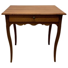 18th-19th Century French Provincial Walnut Small Work Table