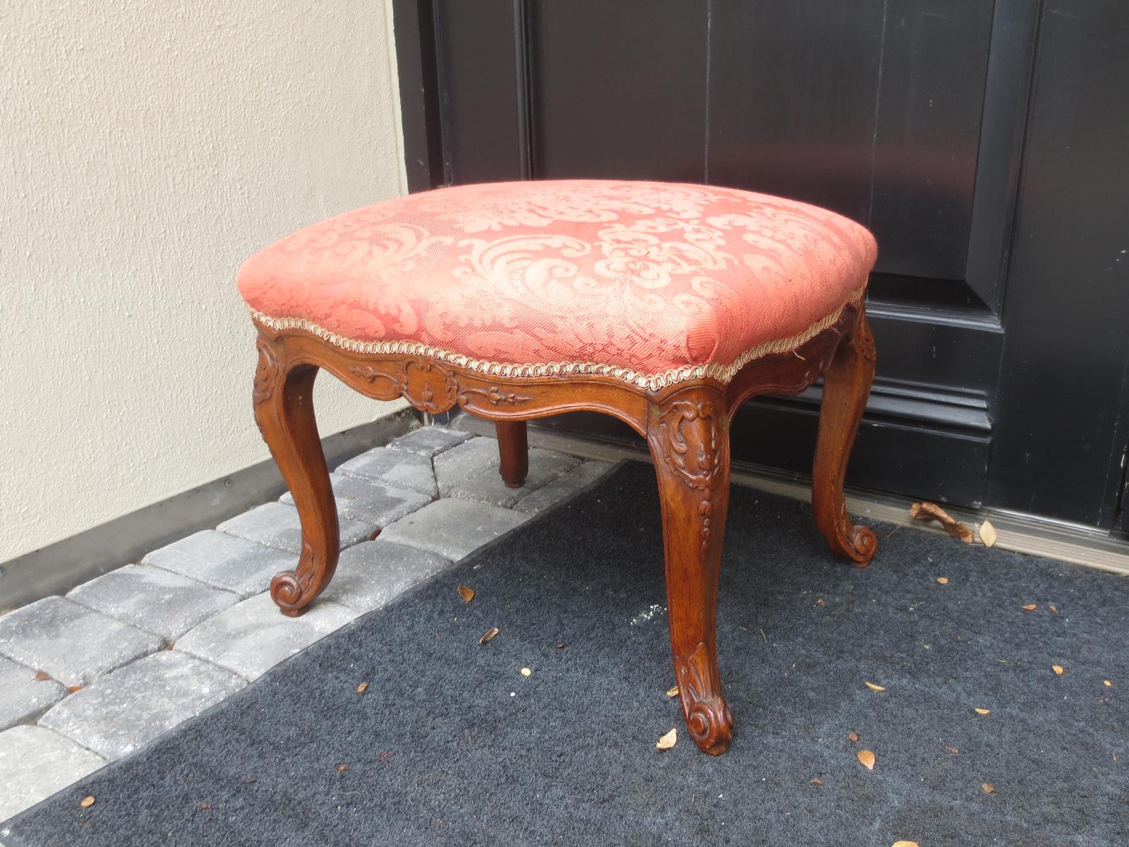 18th-19th century French stool / bench / Tabouret.