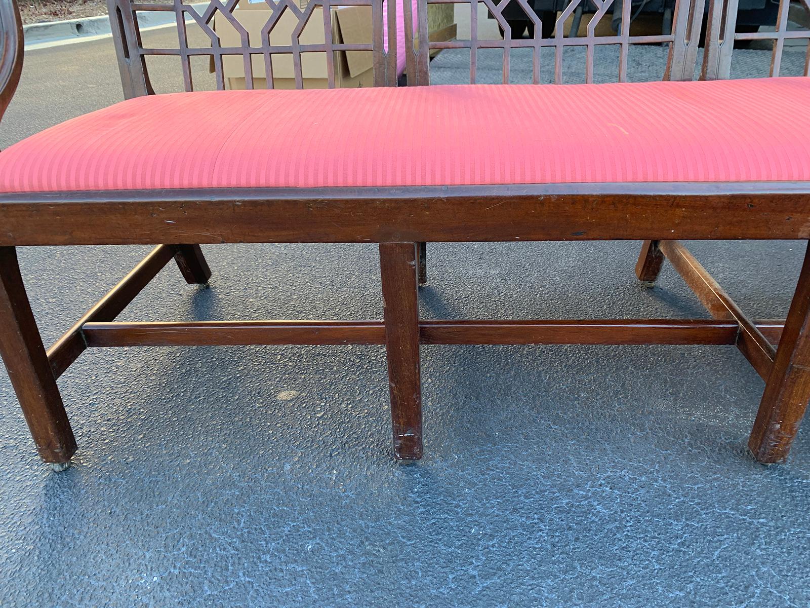 18th-19th Century Georgian Bench For Sale 12