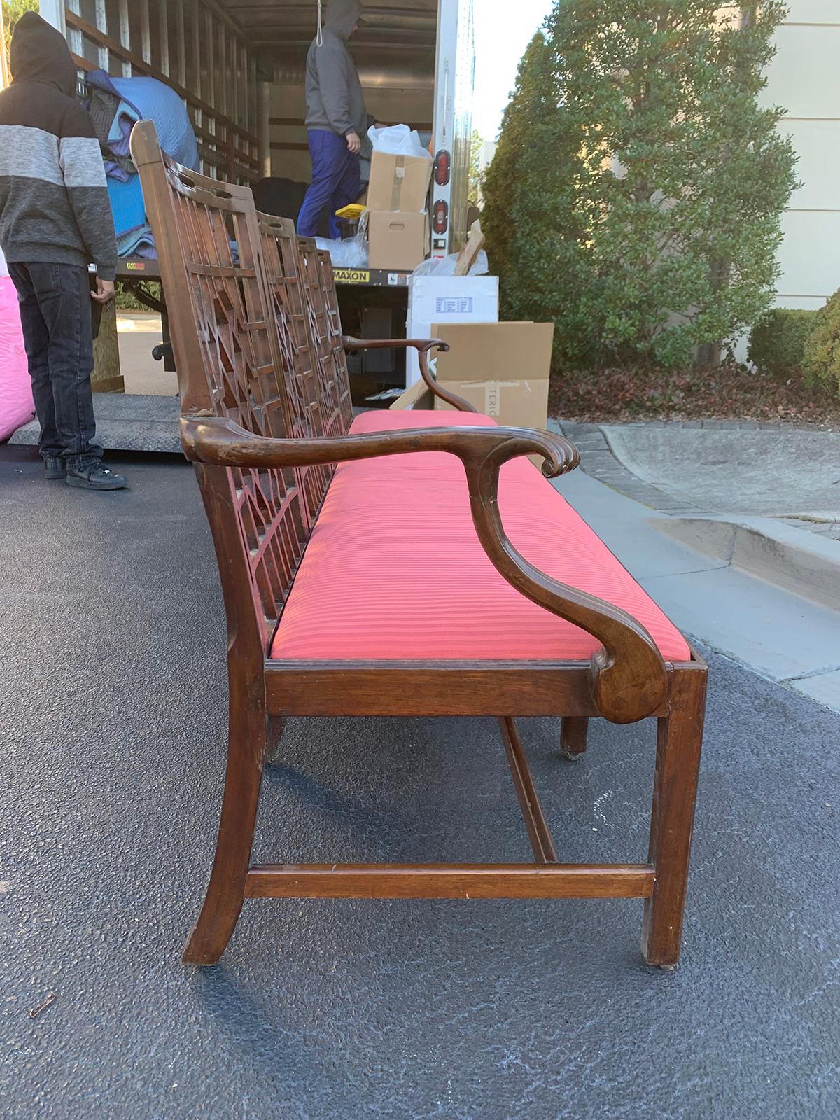 English 18th-19th Century Georgian Bench For Sale