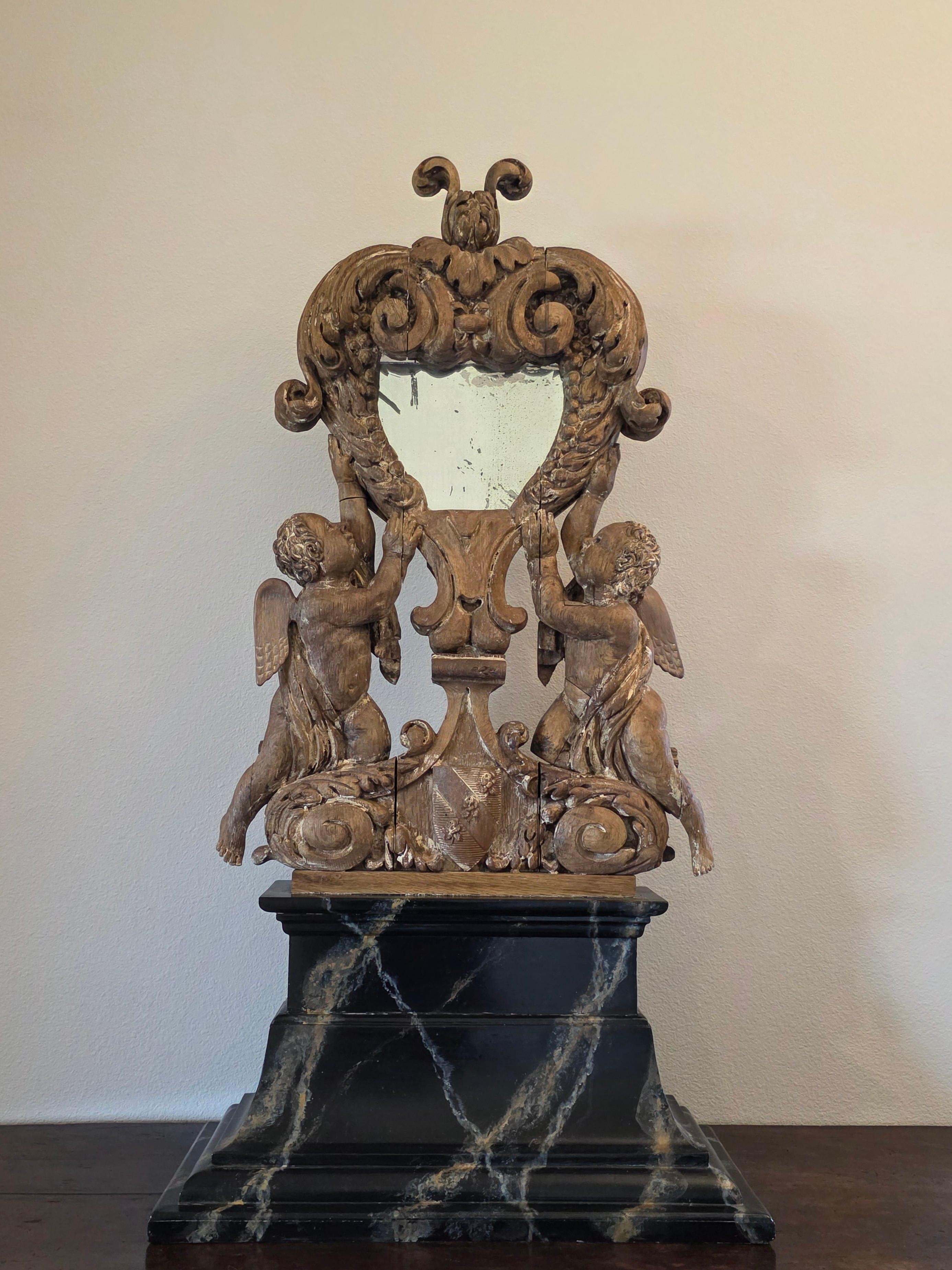 Baroque 18th/19th Century Italian Altar Reliquary Tabernacle Religious Shrine Altarpiece en vente
