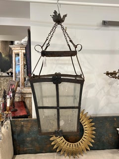 Grande lanterna in ferro di Racconigi del XVIII-XIX secolo