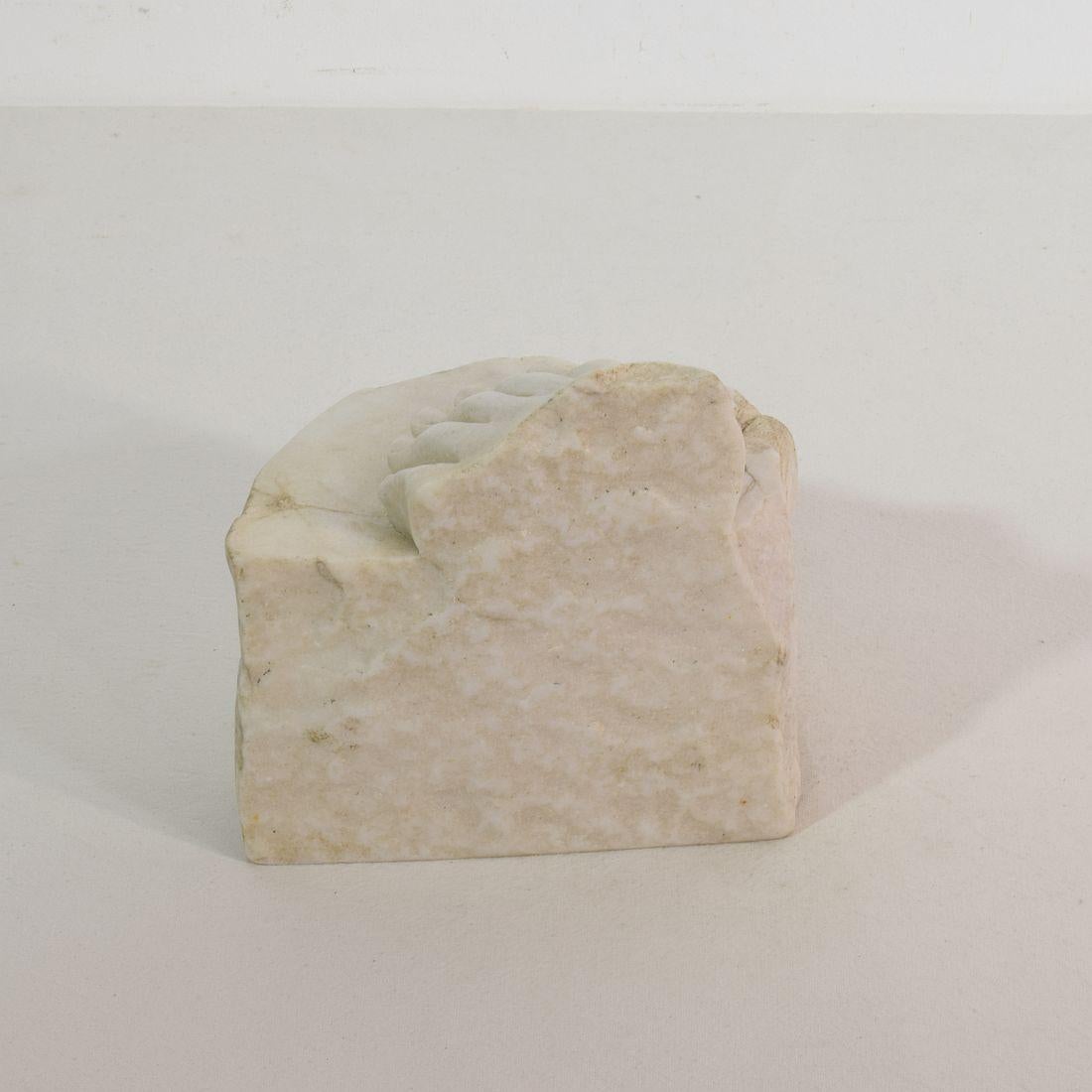 18th-19th Century Italian Marble Fragment of a Foot 4