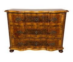 18th/19th Century Italian Walnut Baroque Commode