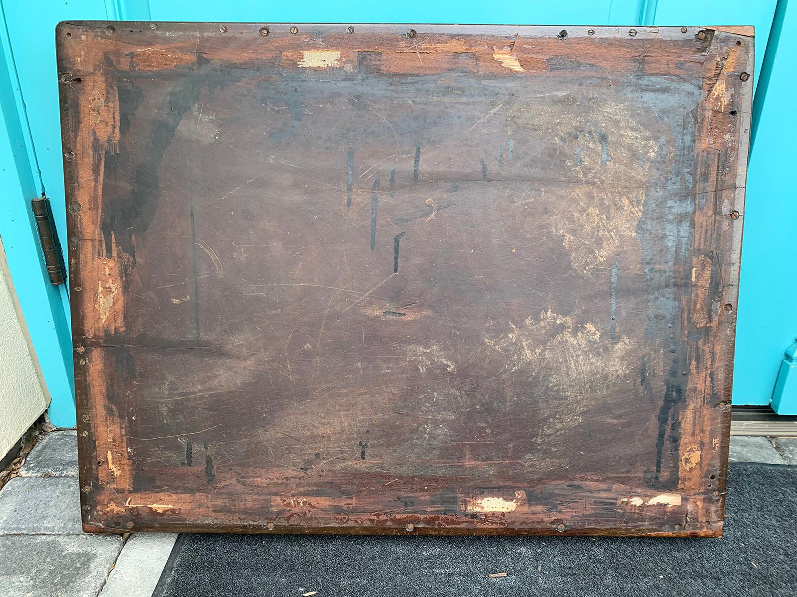18th-19th Century Large English Butler's Tray For Sale 3